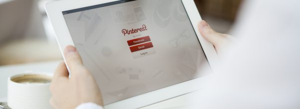 En Pinterest användare
